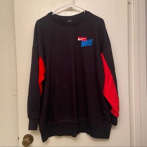 Nike oversized crew sweatshirt